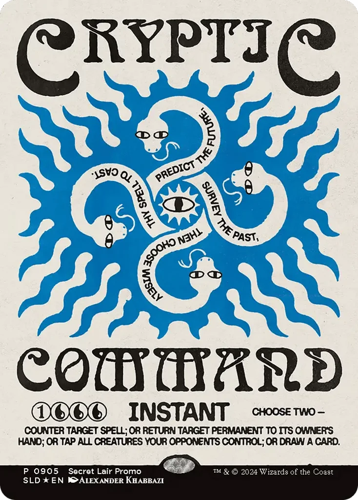 Cryptic Command · Secret Lair Drop