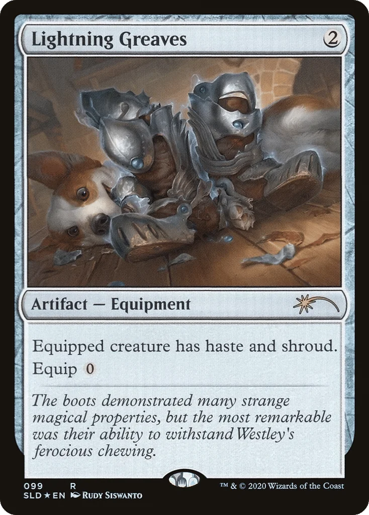 Lightning Greaves · Secret Lair Drop