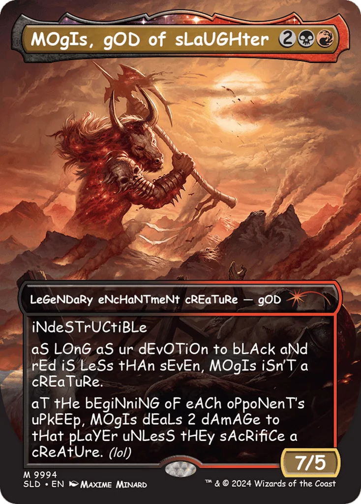 Mogis, God of Slaughter · Secret Lair Drop