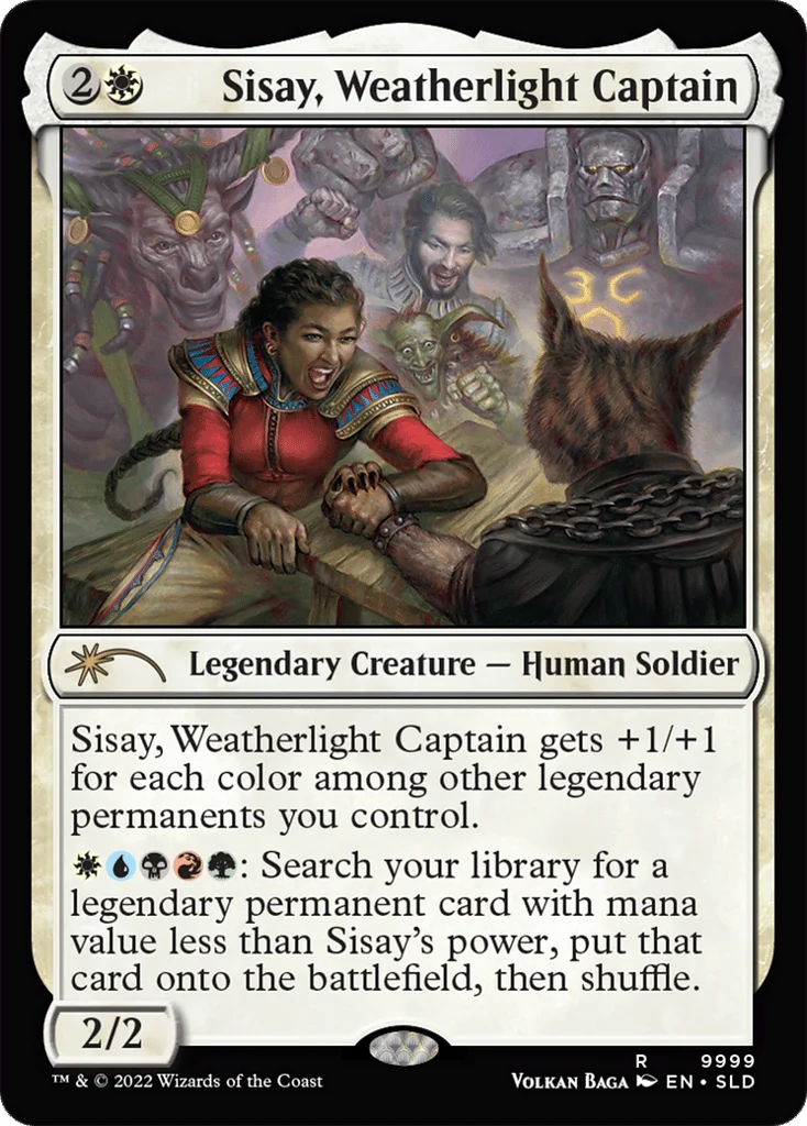 Sisay, Weatherlight Captain · Secret Lair Drop