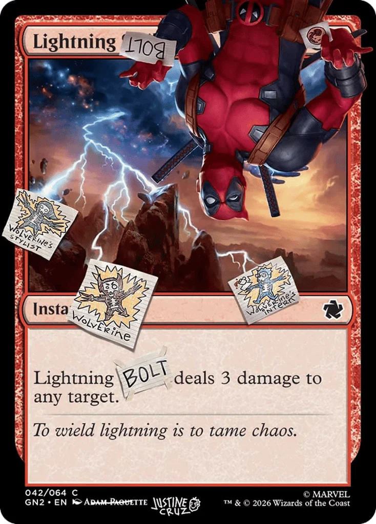 Lightning Bolt · Secret Lair Drop