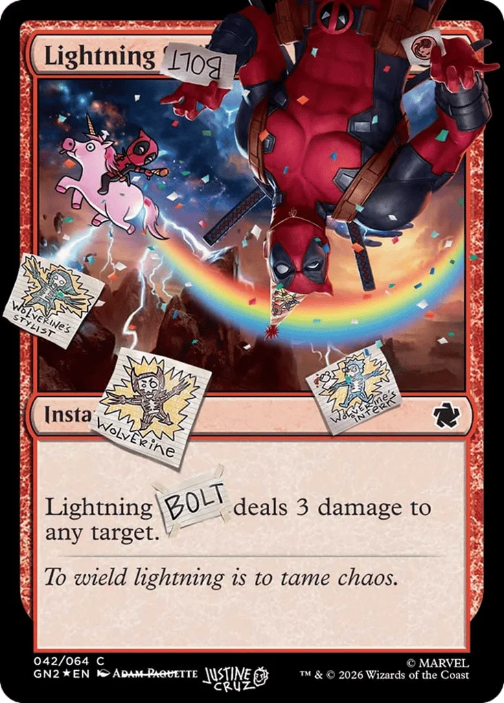 Lightning Bolt · Secret Lair Drop