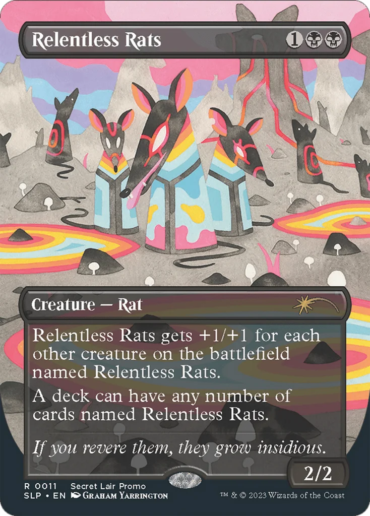 Relentless Rats · Secret Lair Showdown