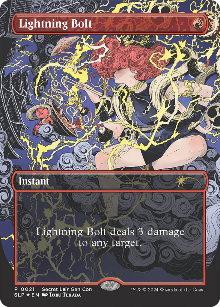 Lightning Bolt · Secret Lair Showdown