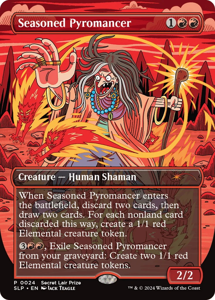 Seasoned Pyromancer · Secret Lair Showdown