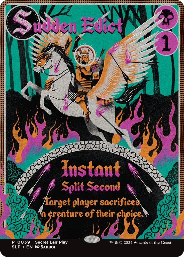 Sudden Edict · Secret Lair Showdown