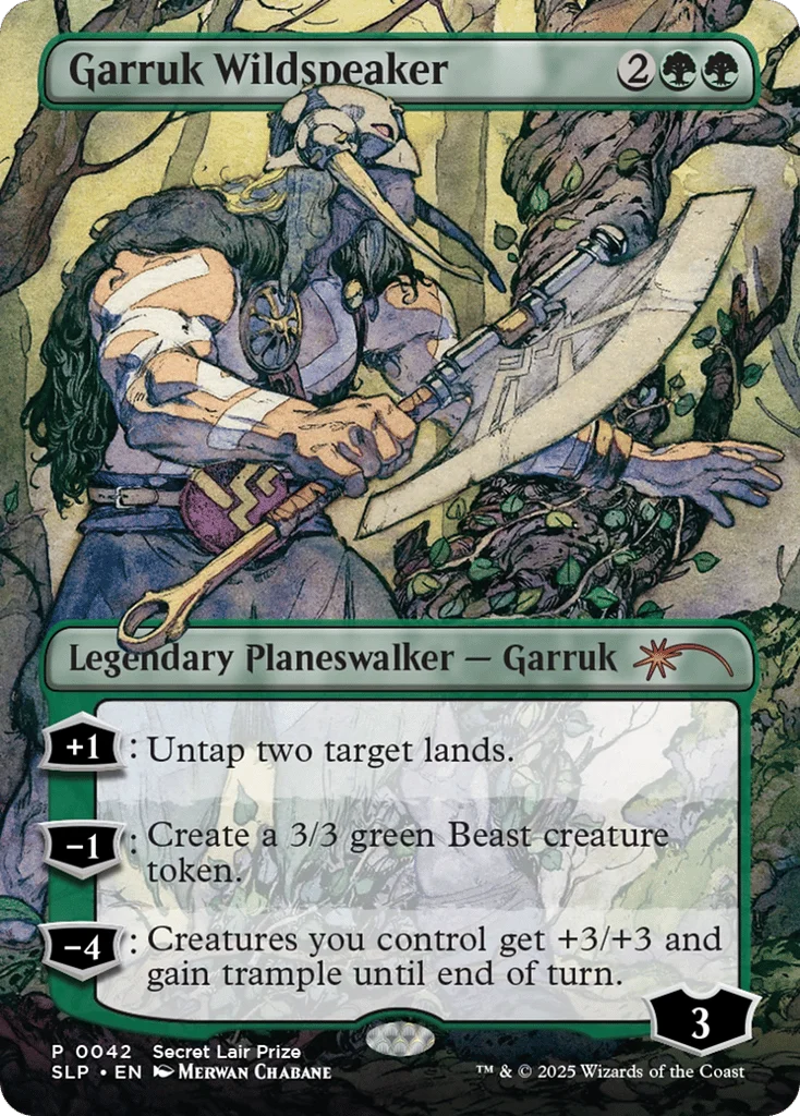Garruk Wildspeaker · Secret Lair Showdown