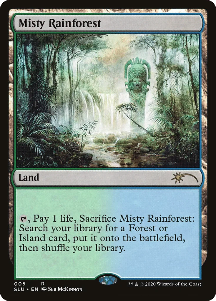 Misty Rainforest · Secret Lair: Ultimate Edition
