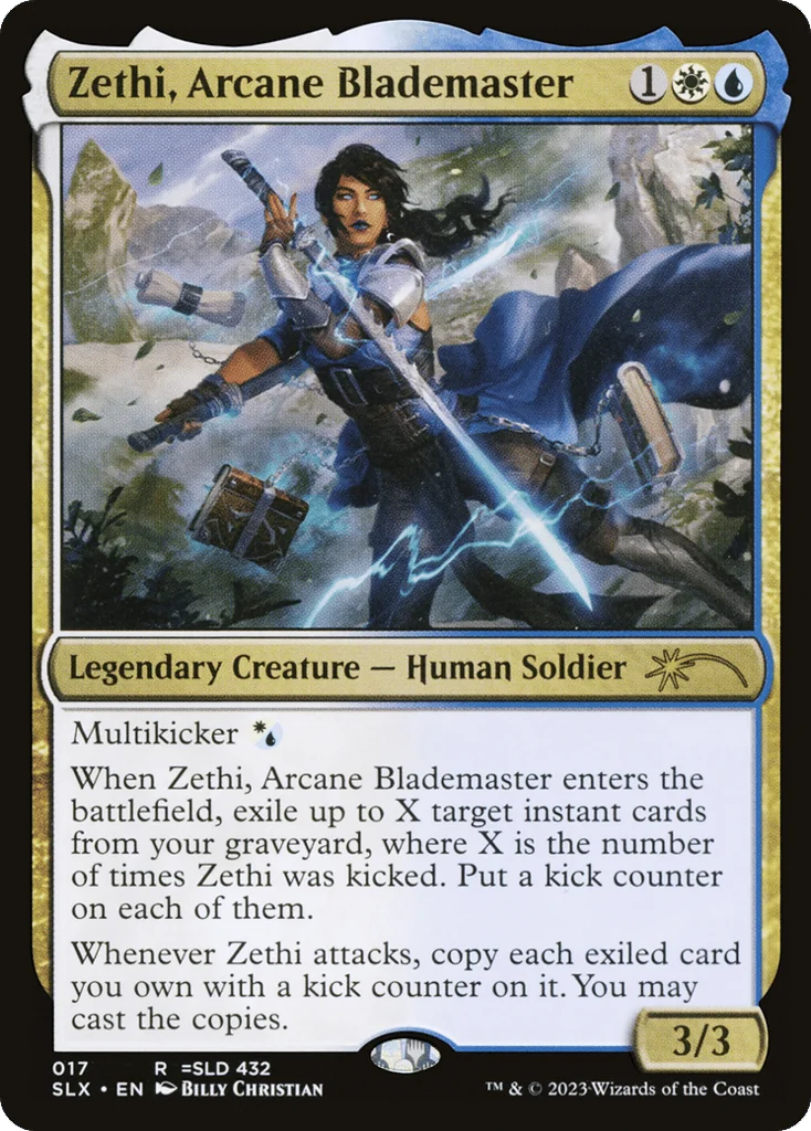 Zethi, Arcane Blademaster · Universes Within