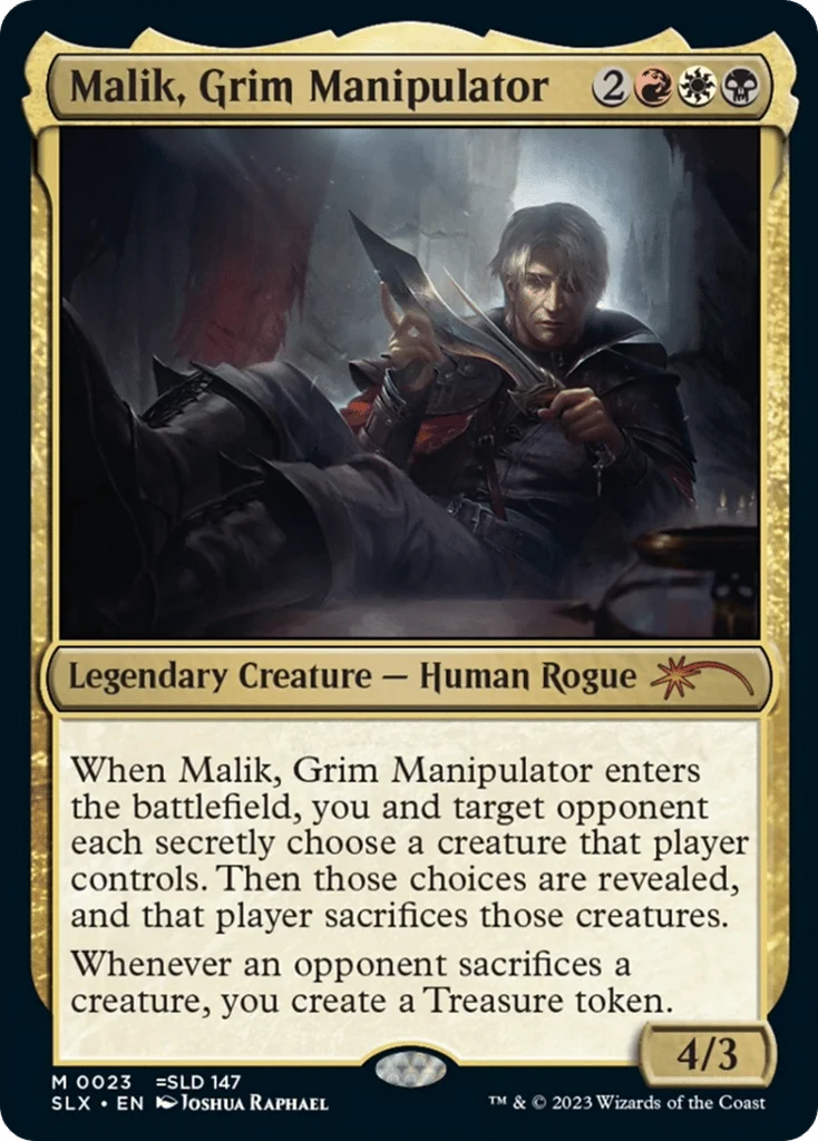 Malik, Grim Manipulator · Universes Within