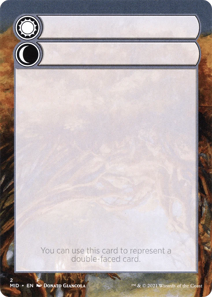 Double-Faced Substitute Card · Innistrad: Midnight Hunt Substitute Cards