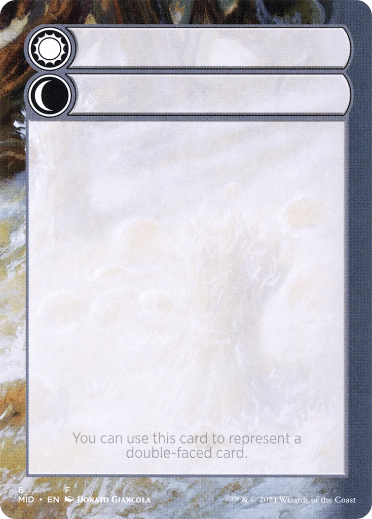 Double-Faced Substitute Card · Innistrad: Midnight Hunt Substitute Cards