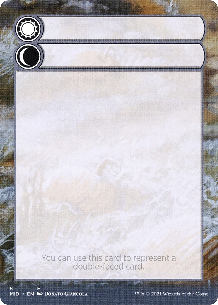 Double-Faced Substitute Card · Innistrad: Midnight Hunt Substitute Cards