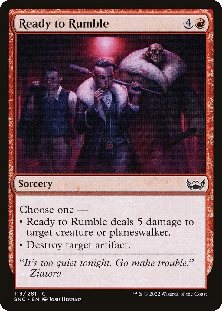 Ready to Rumble · Streets of New Capenna