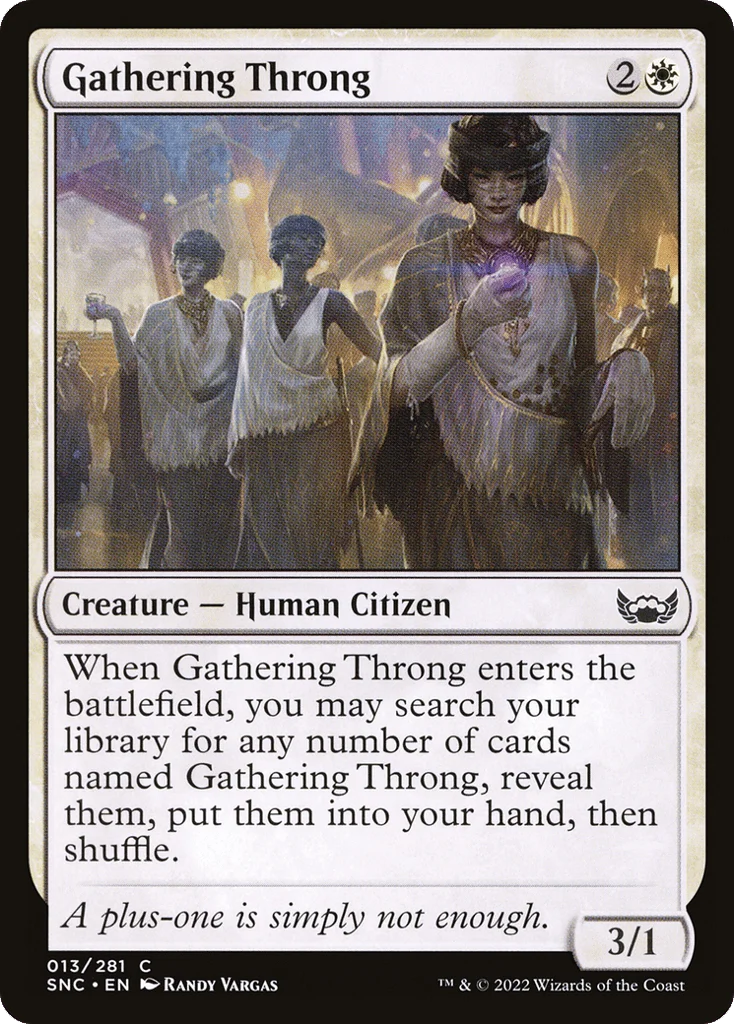 Gathering Throng · Streets of New Capenna