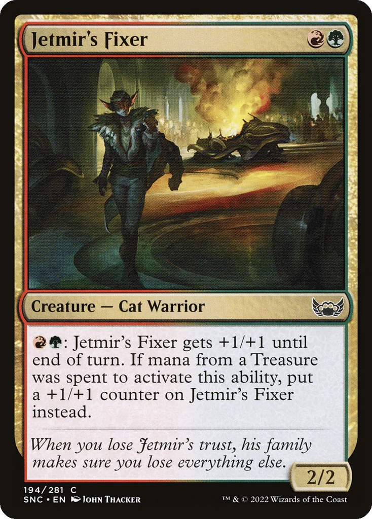 Jetmir's Fixer · Streets of New Capenna