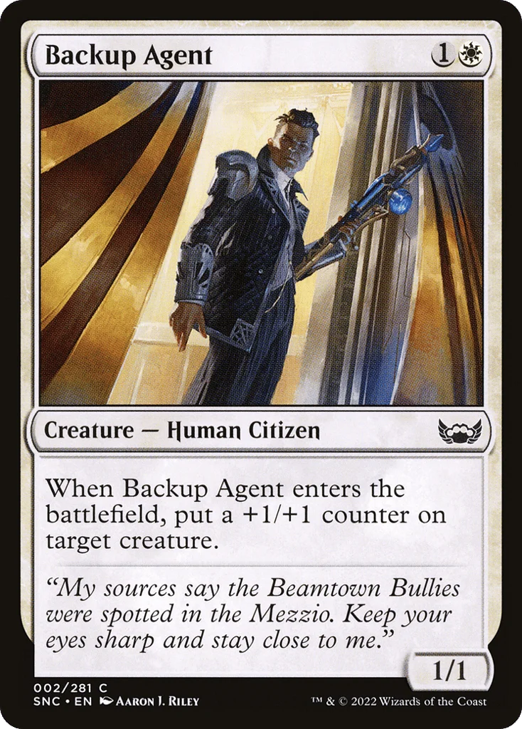 Backup Agent · Streets of New Capenna