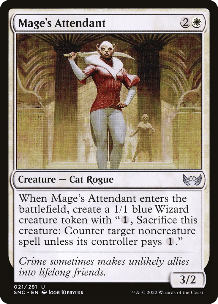 Mage's Attendant · Streets of New Capenna