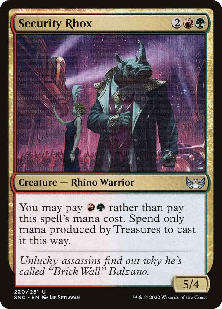 Security Rhox · Streets of New Capenna