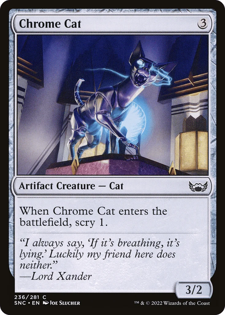 Chrome Cat · Streets of New Capenna