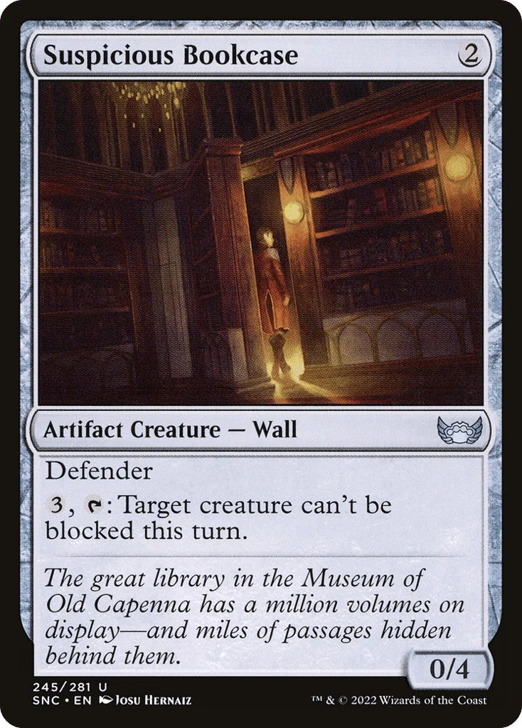 Suspicious Bookcase · Streets of New Capenna