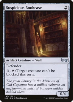 Suspicious Bookcase