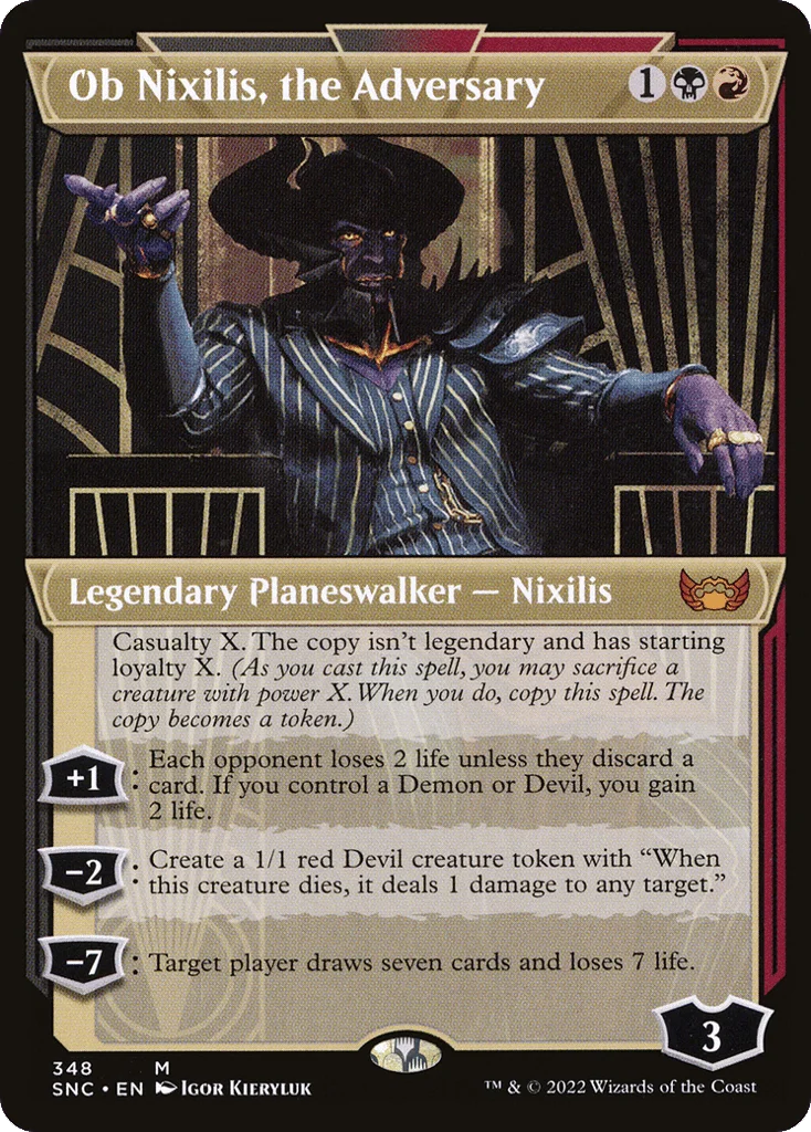 Ob Nixilis, the Adversary · Streets of New Capenna