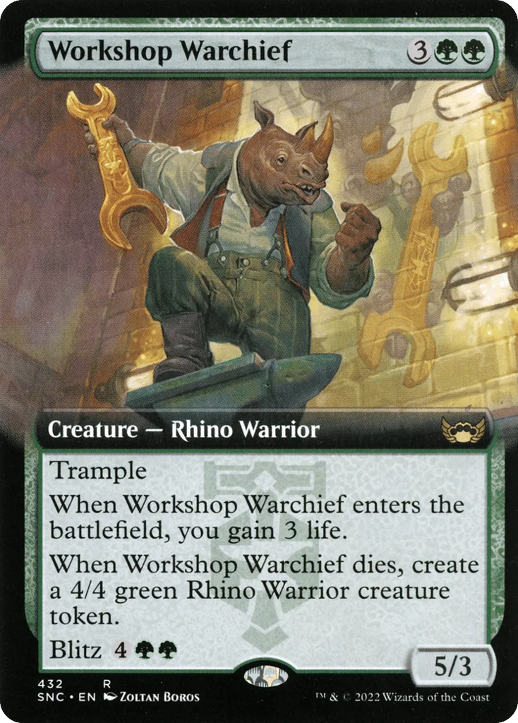 Workshop Warchief · Streets of New Capenna