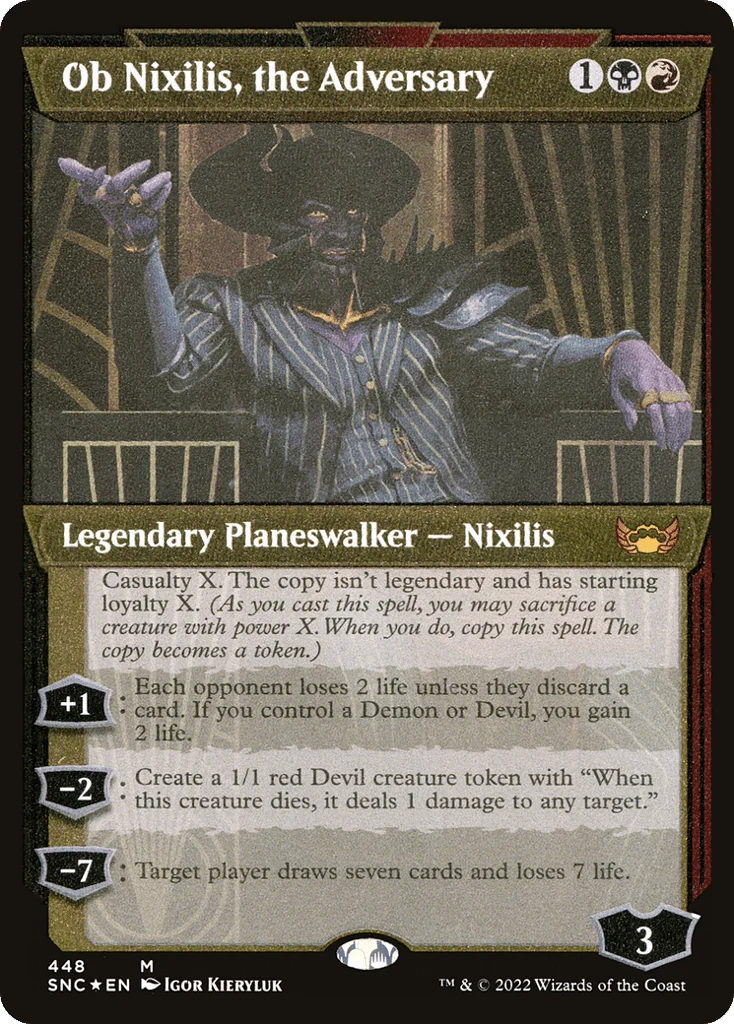 Ob Nixilis, the Adversary · Streets of New Capenna