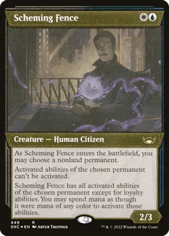 Scheming Fence