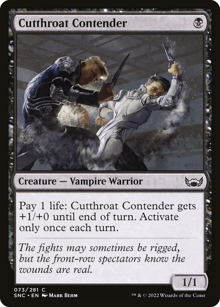 Cutthroat Contender · Streets of New Capenna