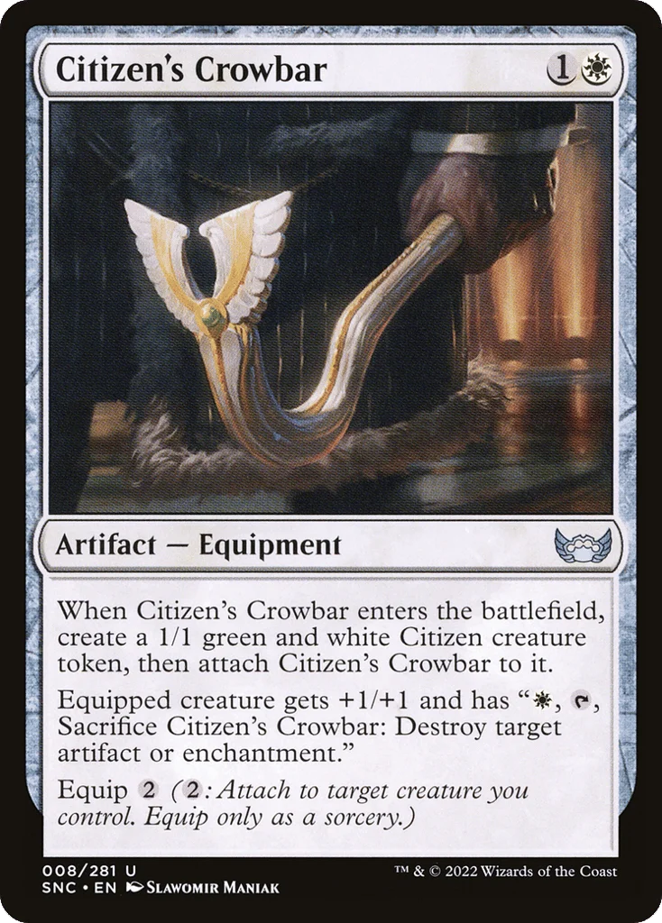 Citizen's Crowbar · Streets of New Capenna