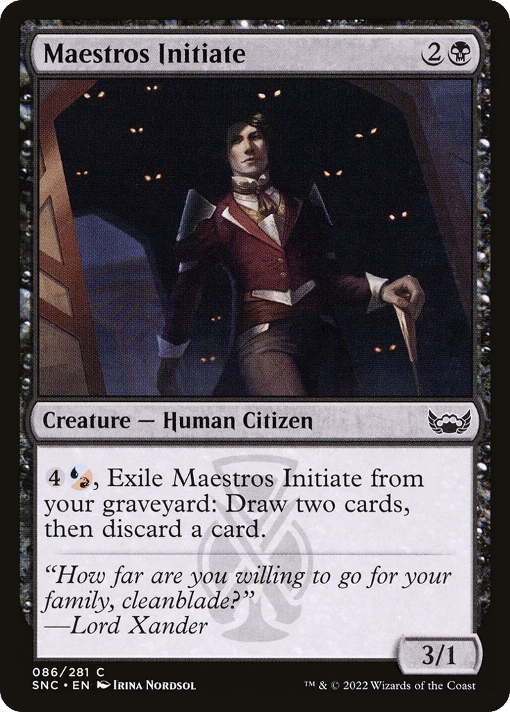 Maestros Initiate · Streets of New Capenna