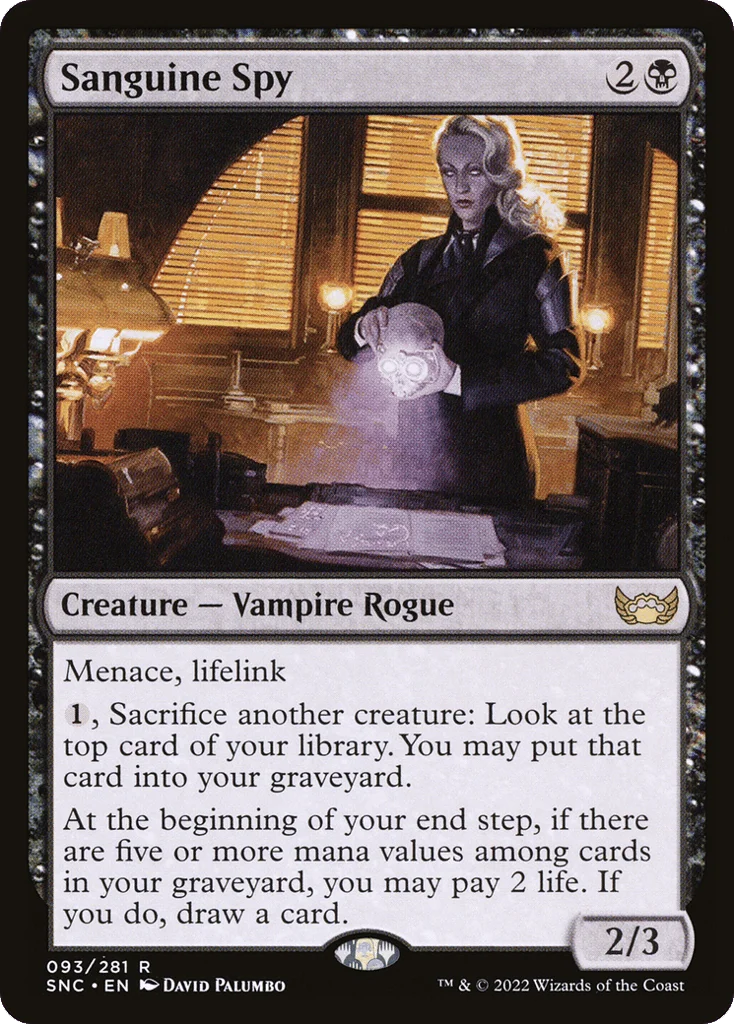Sanguine Spy · Streets of New Capenna