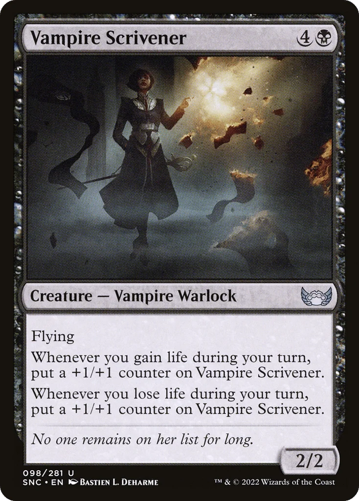 Vampire Scrivener · Streets of New Capenna