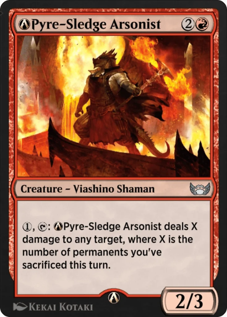 A-Pyre-Sledge Arsonist · Streets of New Capenna