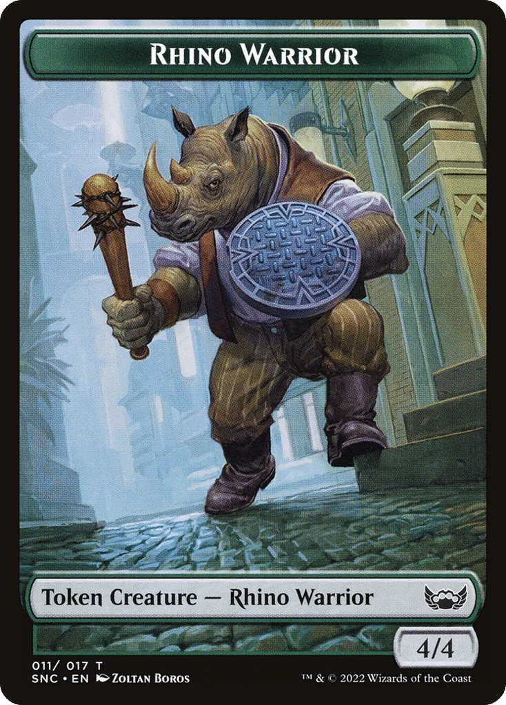 Rhino Warrior · Streets of New Capenna