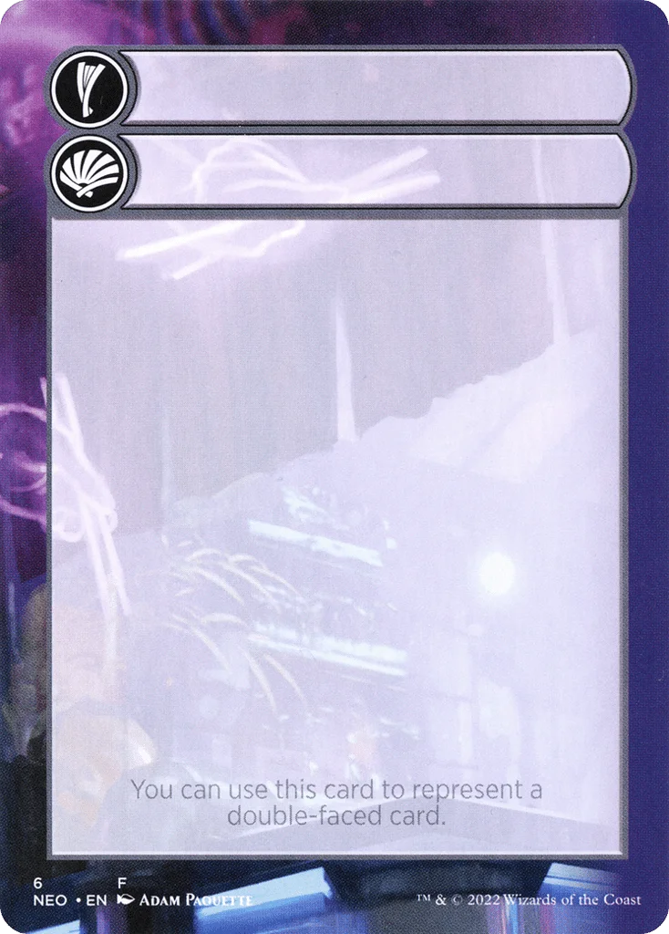 Double-Faced Substitute Card · Kamigawa: Neon Dynasty Substitute Cards