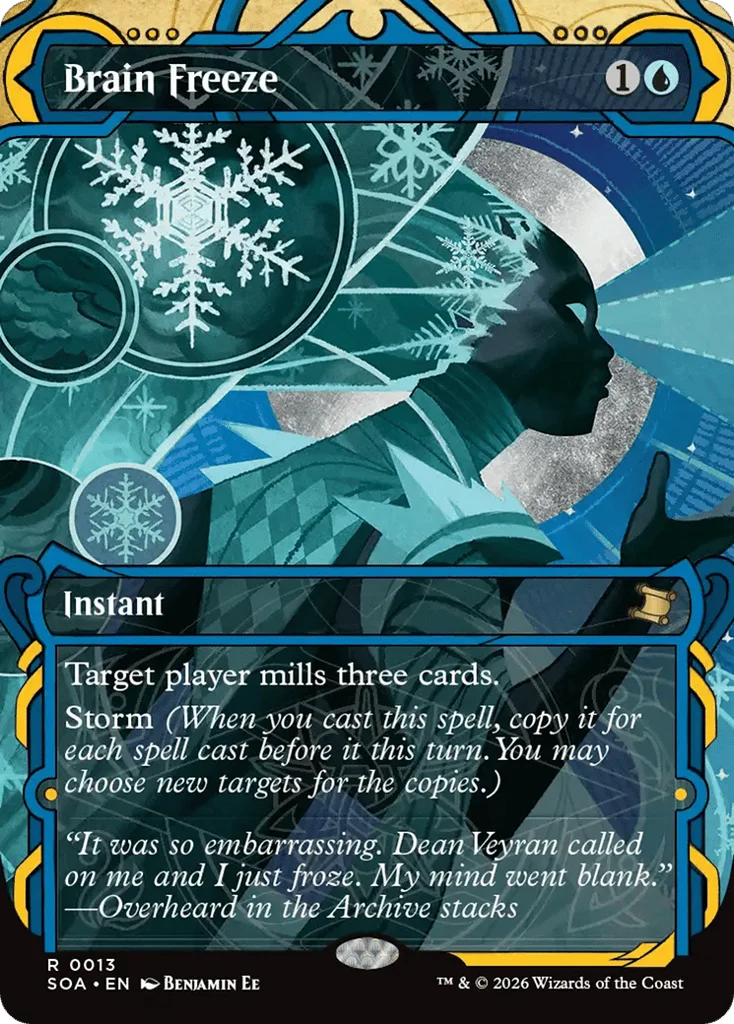 Brain Freeze · Secrets of Strixhaven Mystical Archive