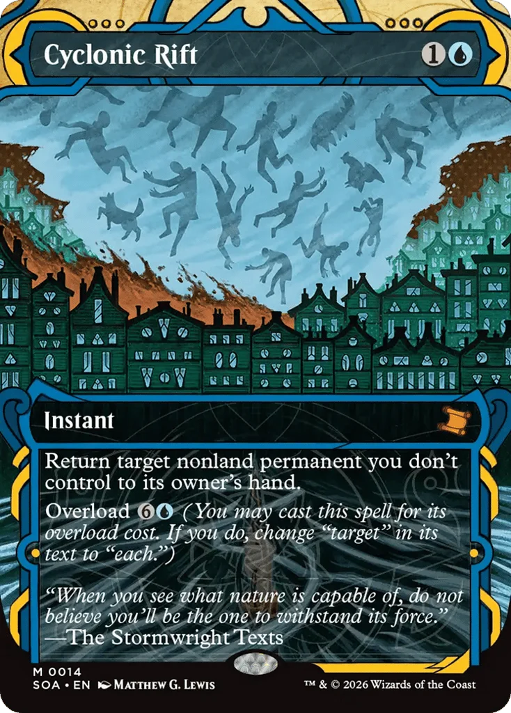 Cyclonic Rift · Secrets of Strixhaven Mystical Archive