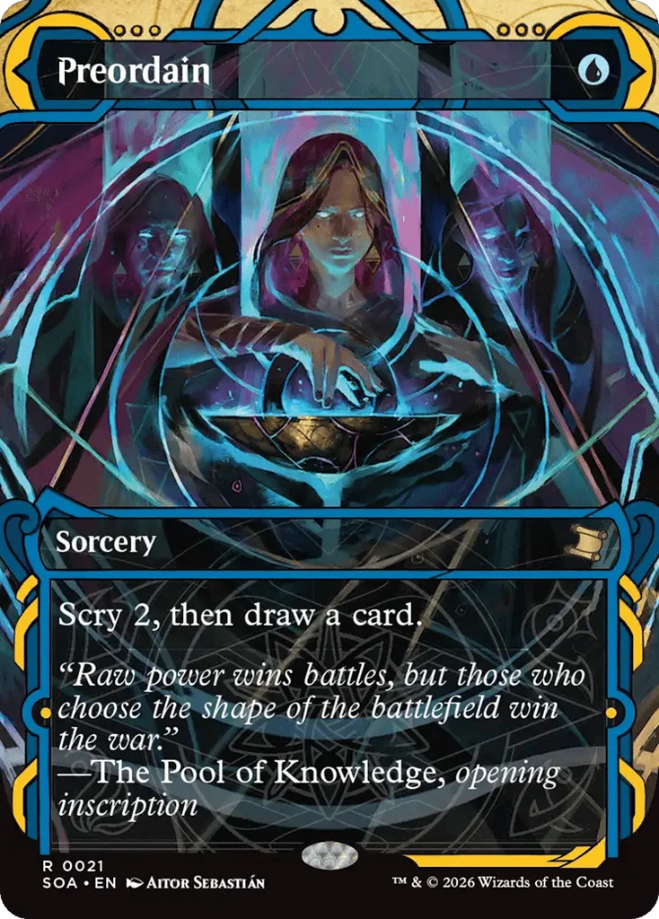 Preordain · Secrets of Strixhaven Mystical Archive
