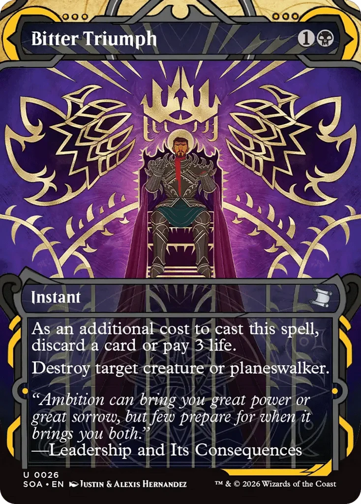 Bitter Triumph · Secrets of Strixhaven Mystical Archive
