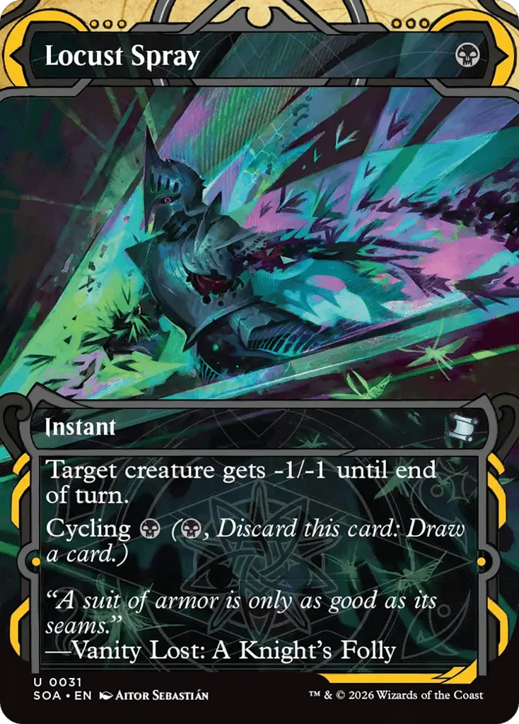 Locust Spray · Secrets of Strixhaven Mystical Archive