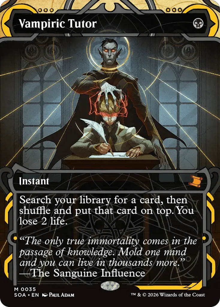 Vampiric Tutor · Secrets of Strixhaven Mystical Archive