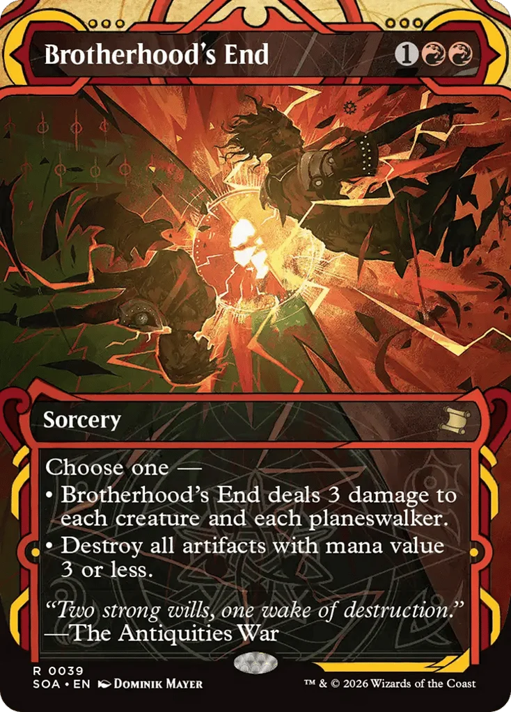Brotherhood's End · Secrets of Strixhaven Mystical Archive