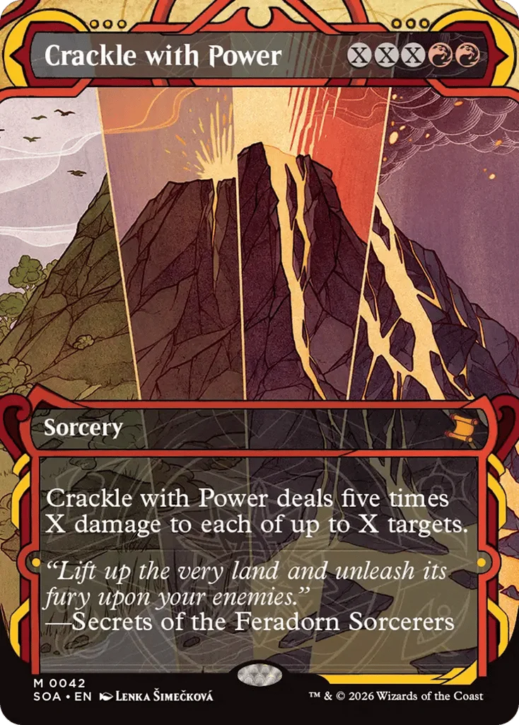 Crackle with Power · Secrets of Strixhaven Mystical Archive
