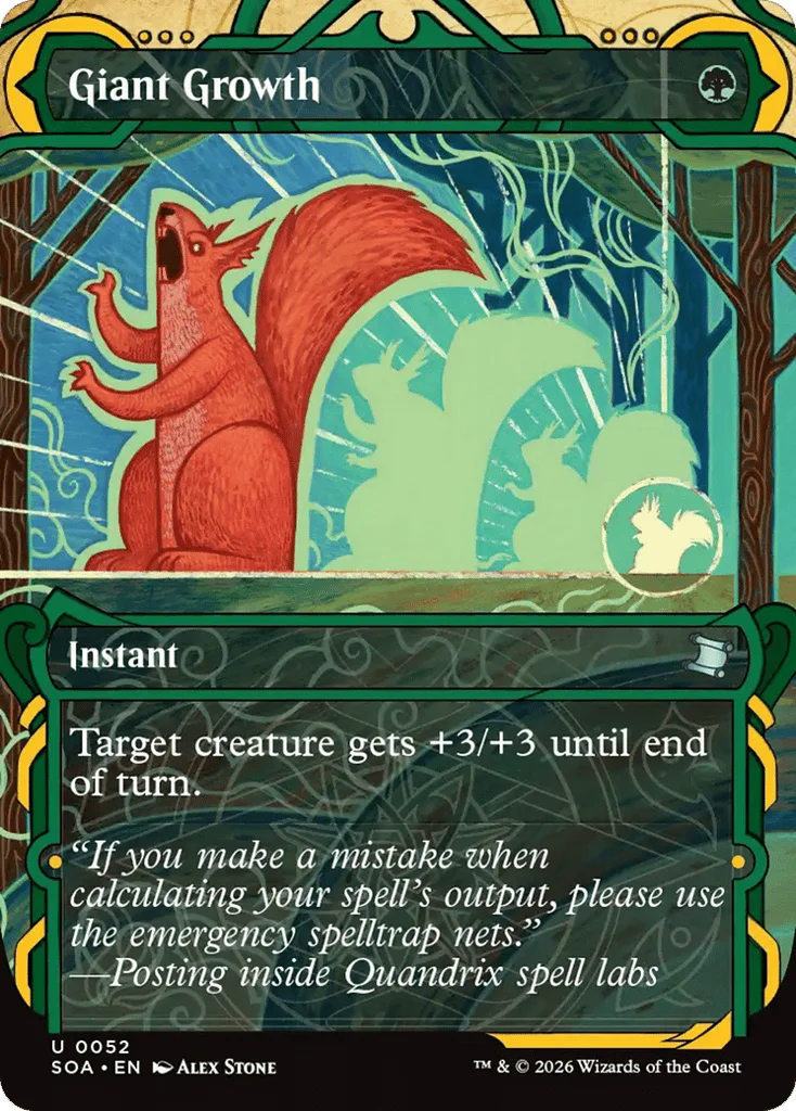 Giant Growth · Secrets of Strixhaven Mystical Archive