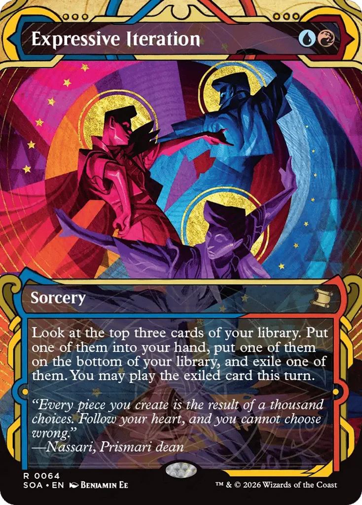 Expressive Iteration · Secrets of Strixhaven Mystical Archive