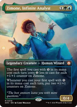 Zimone, Infinite Analyst