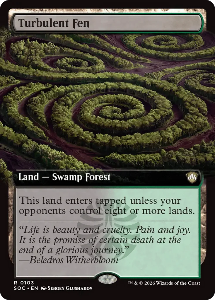 Turbulent Fen · Secrets of Strixhaven Commander
